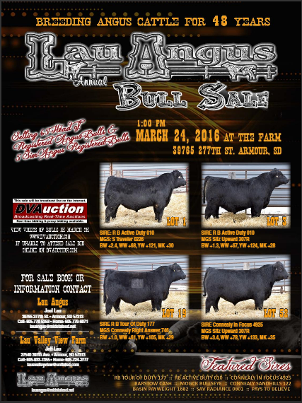 2016 Lau Angus Sale